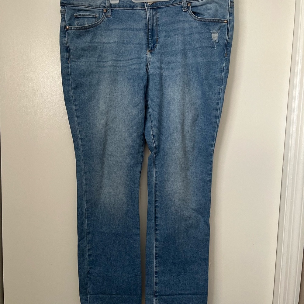 Sonoma Denim Blue Straight Leg Women's Jeans